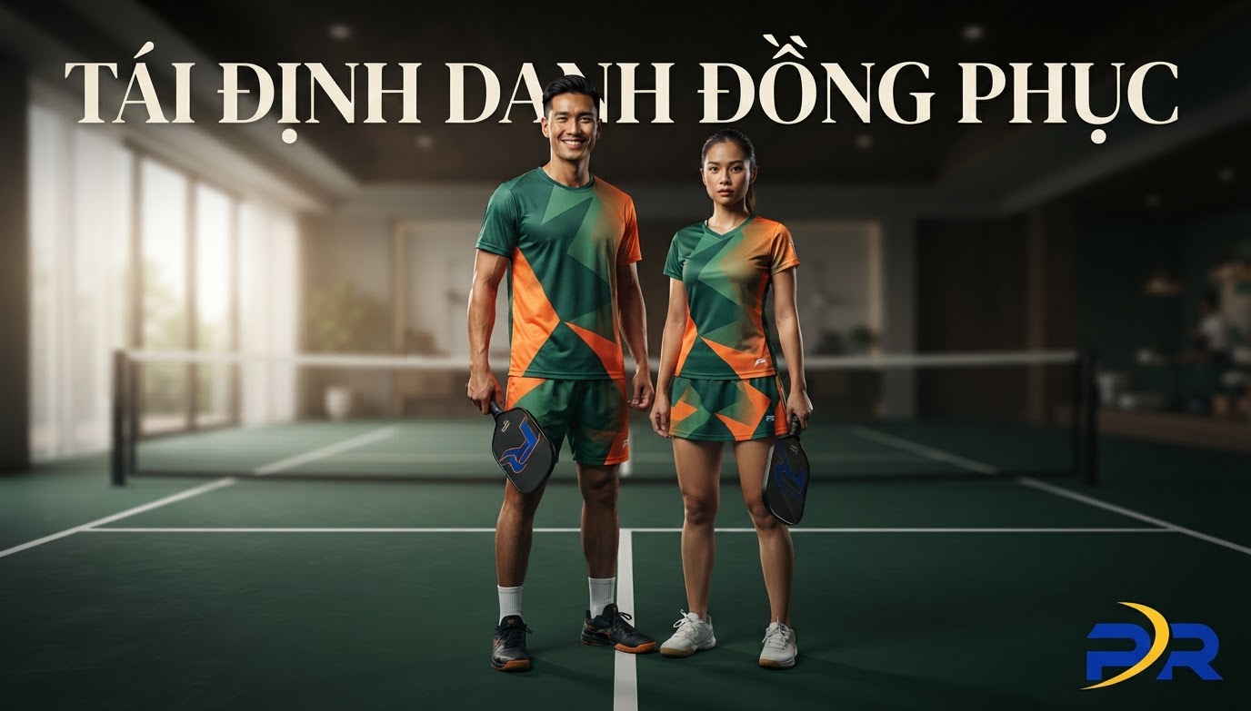 Giải Pháp Tái Định Danh Thương Hiệu: CLB Pickleball Đổi Tên Giữa Chừng Thì Đồng Phục Cũ Xử Lý Ra Sao?