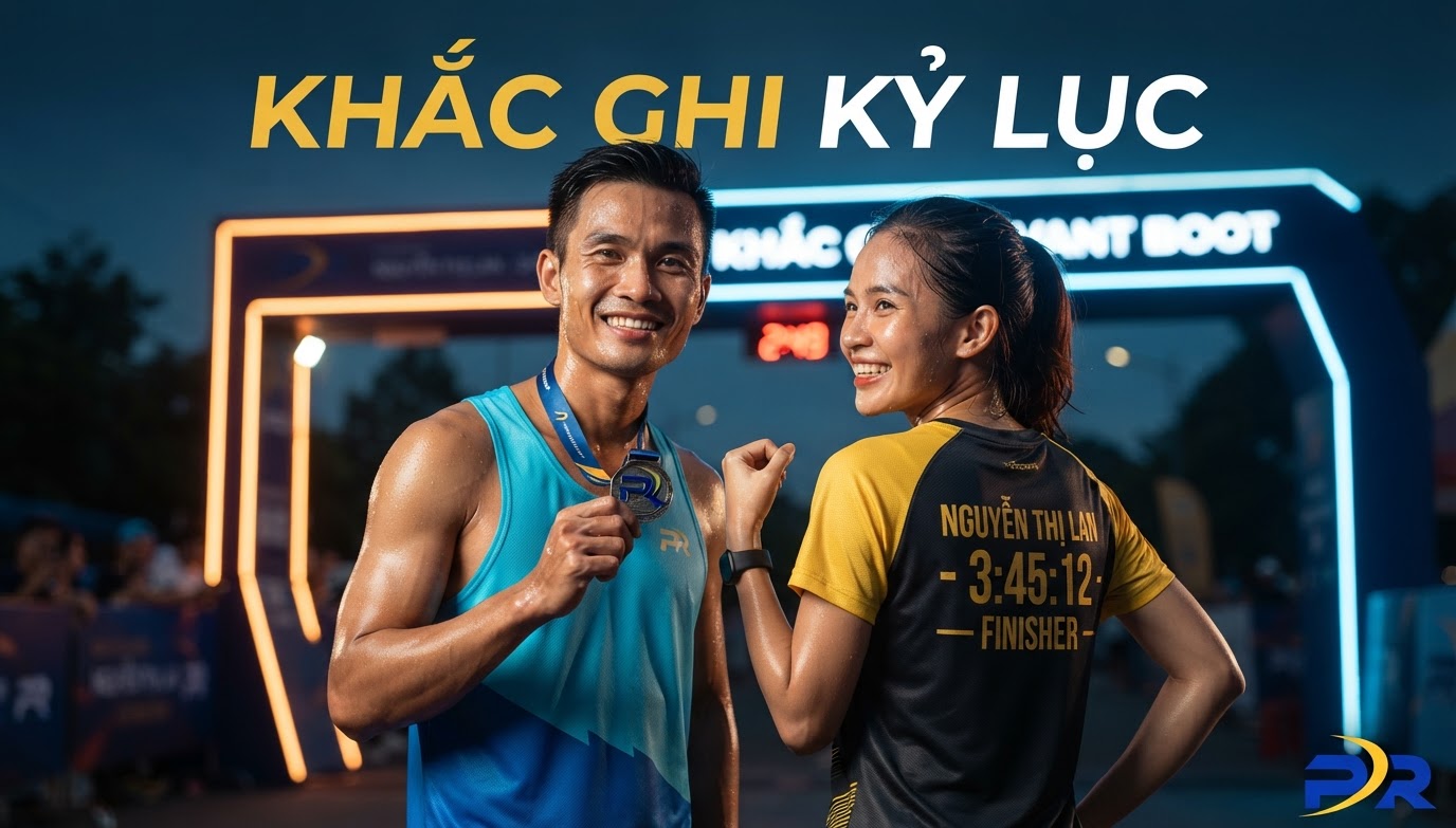 Dịch Vụ In Tên Và Chip Time Lấy Ngay Tại Vạch Đích: Nâng Tầm Áo Finisher Thành Kỷ Vật Độc Bản Cùng PR Sport