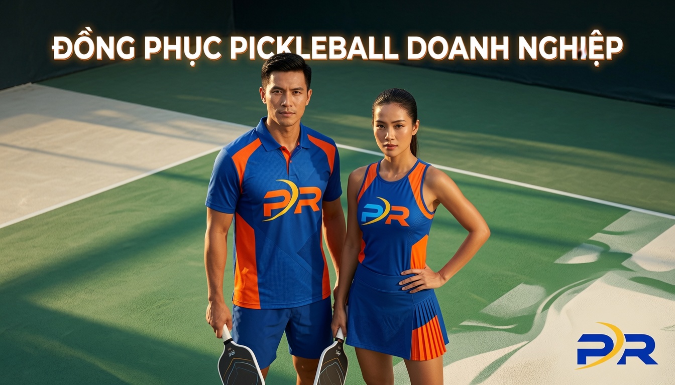 Giải Pháp Thiết Kế Đồng Phục Pickleball Toàn Diện Cho Giải Đấu Nội Bộ Doanh Nghiệp