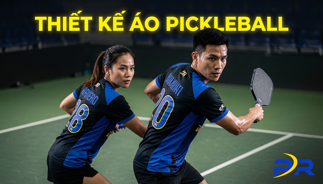 Bố Trí In Tên, Số Và Logo Trên Áo Pickleball: Quy Chuẩn Thiết Kế Đội Tuyển Chuyên Nghiệp