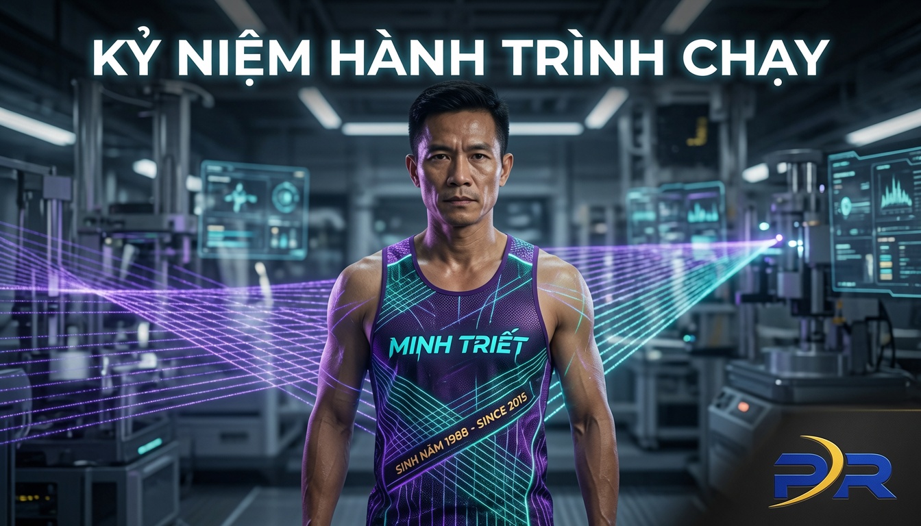 Giải Pháp Thiết Kế Cá Nhân Hóa Trang Phục Chạy Bộ: Tích Hợp Danh Tính Và Năm Bắt Đầu Hành Trình Trên Nền Vải Công Nghệ PR Sport