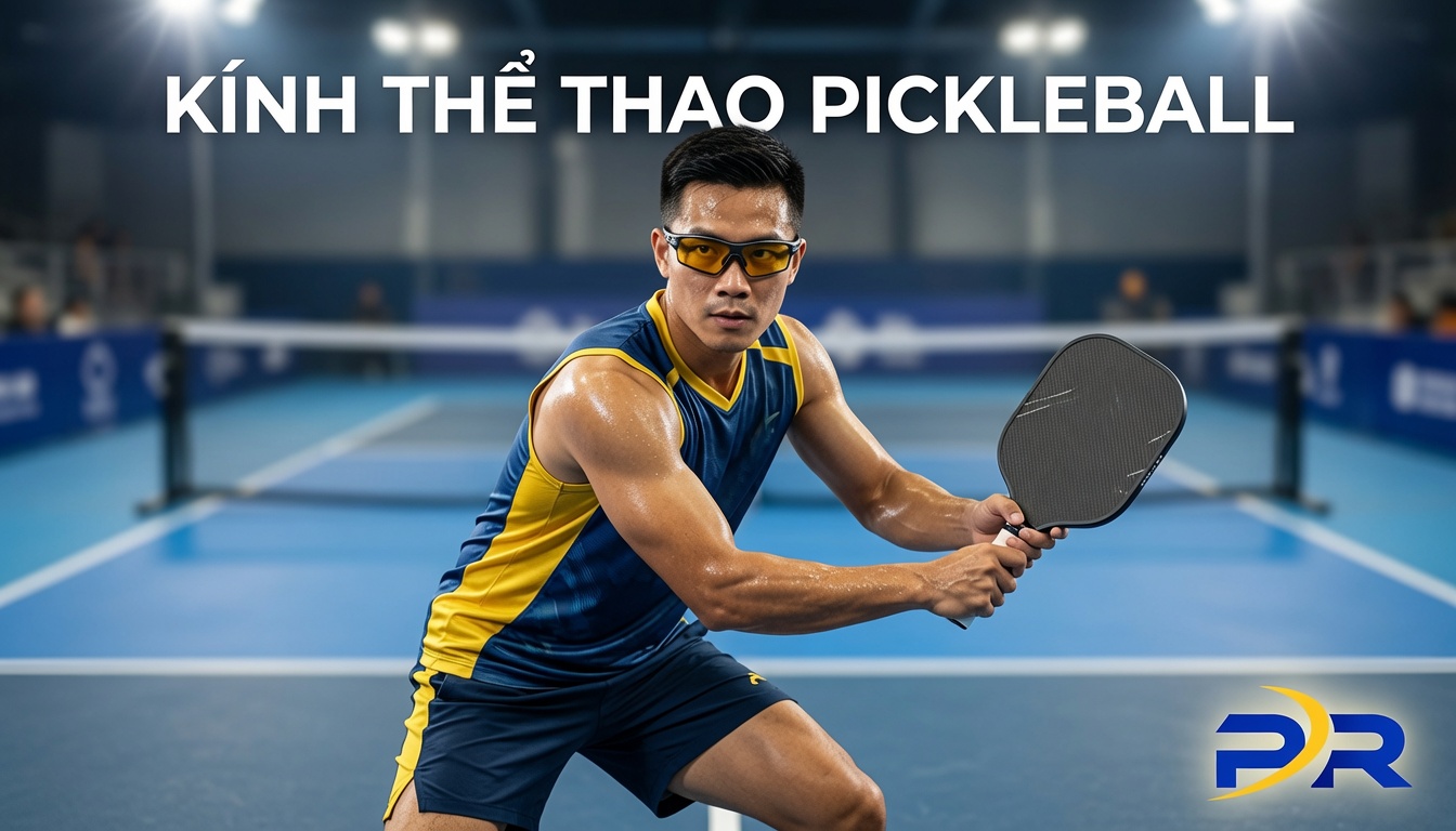 Tiêu Chí Chọn Kính Thể Thao Pickleball Chuyên Nghiệp: Bảo Vệ Thị Lực Và Tối Ưu Phản Xạ Trên Sân