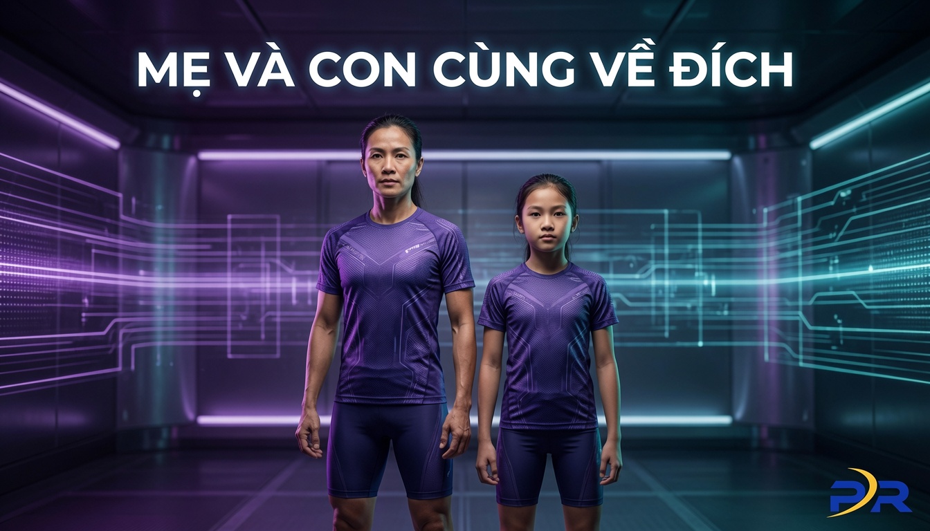 Thiết Kế Cá Nhân Hóa PR Sport: Giải Pháp May Đo Đồng Phục Chạy Bộ Cho Mẹ Và Con Cùng Về Đích