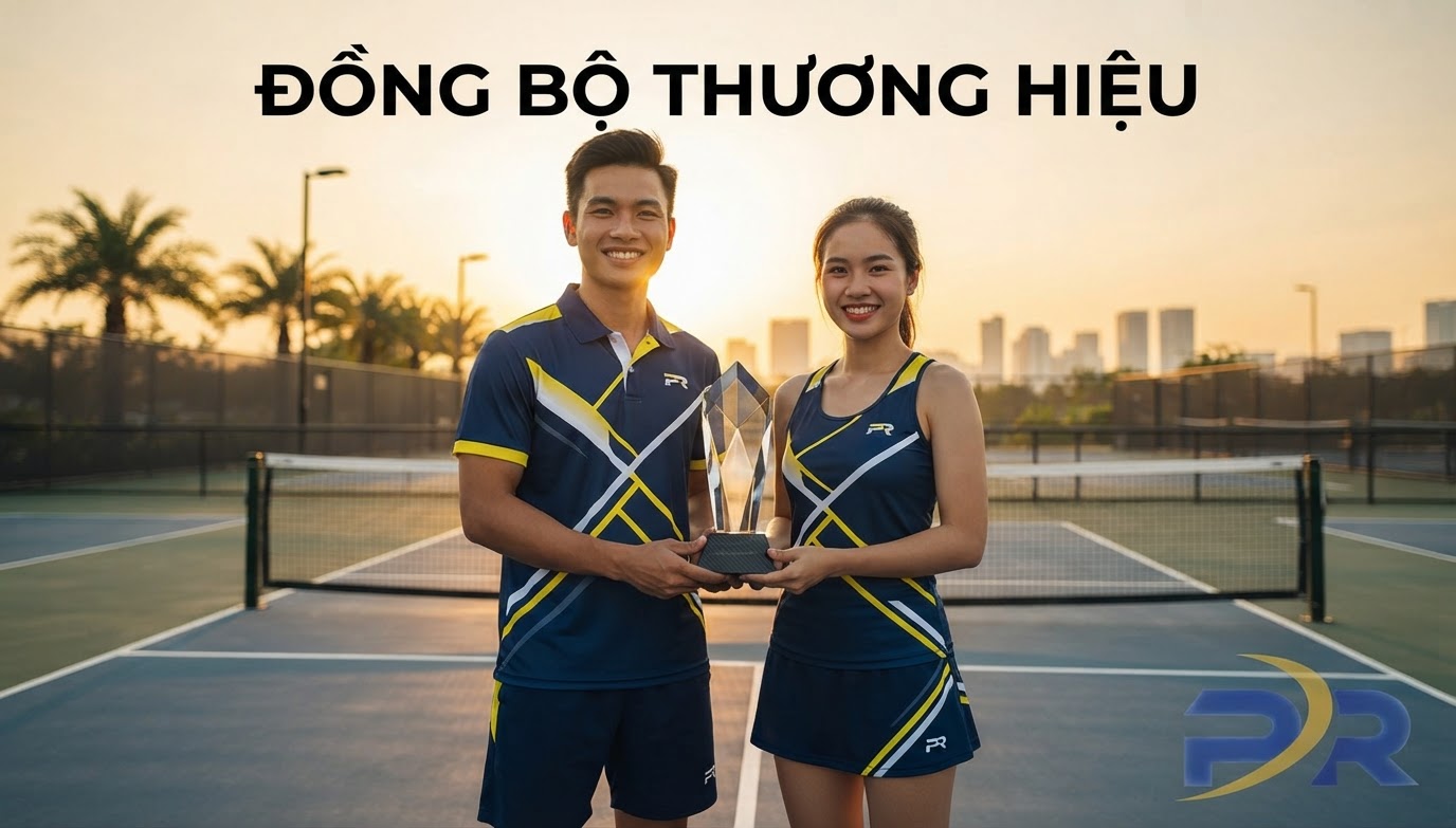 Nghệ Thuật Đồng Bộ Kỷ Niệm Chương Và Đồng Phục Giải Pickleball: Đỉnh Cao Nhận Diện Thương Hiệu Và Trải Nghiệm Tuyển Thủ