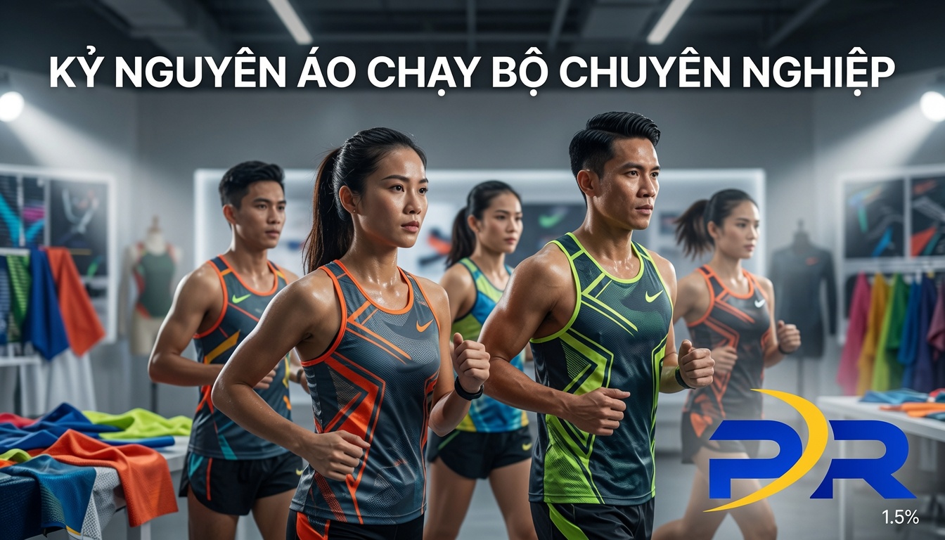 PR SPORT Khác Biệt Thế Nào Với Xưởng May Thông Thường? Kỷ Nguyên Trang Phục Chạy Bộ Hiệu Năng Cao