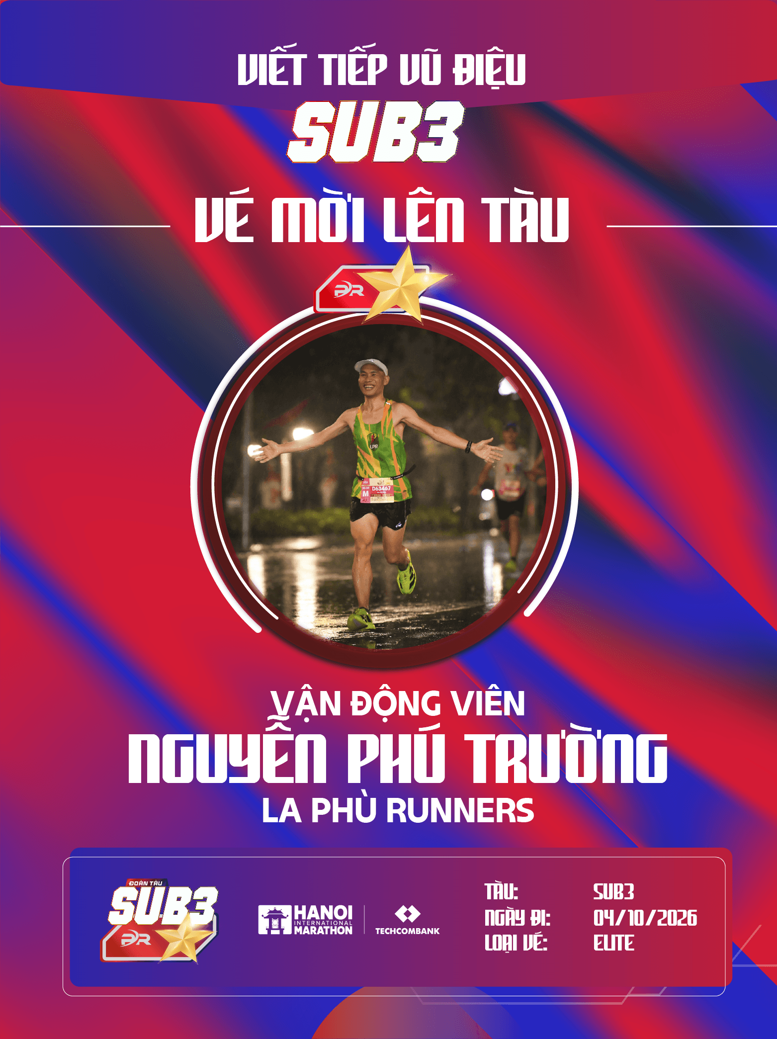 BẢN LĨNH NGUYỄN PHÚ TRƯỜNG: CHIẾN BINH THÉP LA PHÙ RUNNERS VÀ HÀNH TRÌNH TÁI LẬP KỲ TÍCH SUB 3