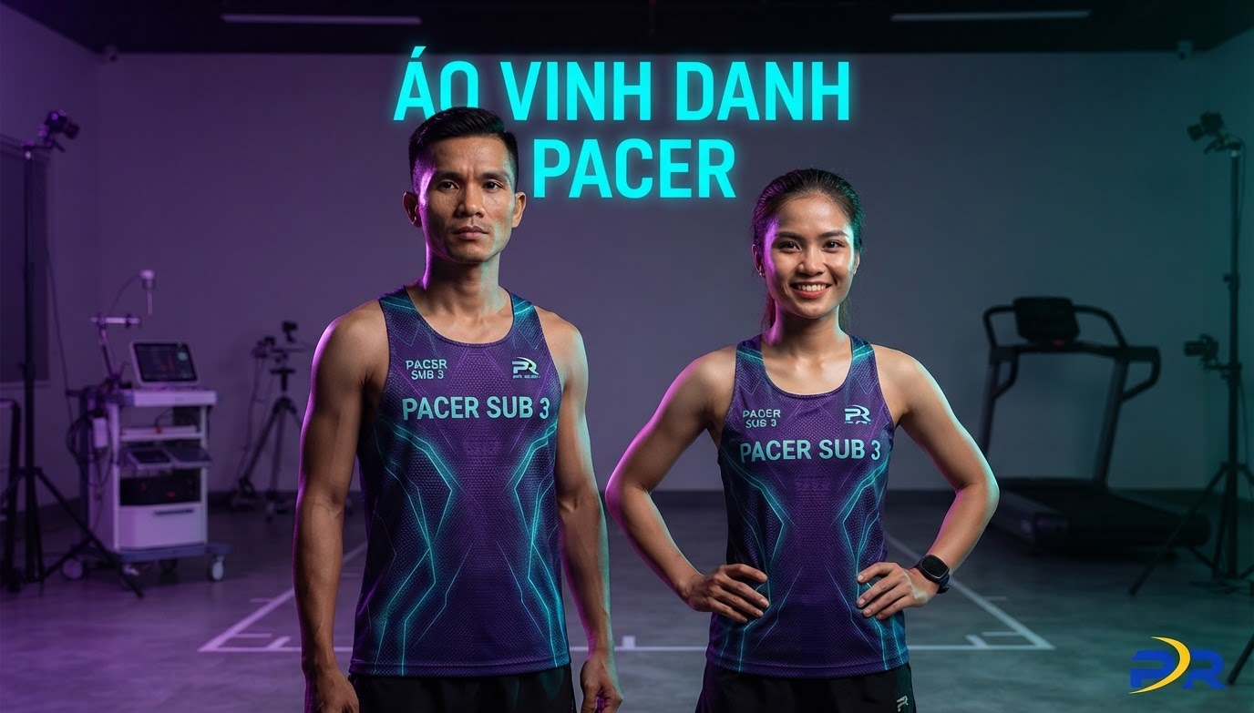 Áo Vinh Danh Pacer Thầm Lặng: Giải Pháp May Đo Trang Phục Chạy Bộ Cá Nhân Hóa Kiến Tạo Kỷ Lục Đời Người