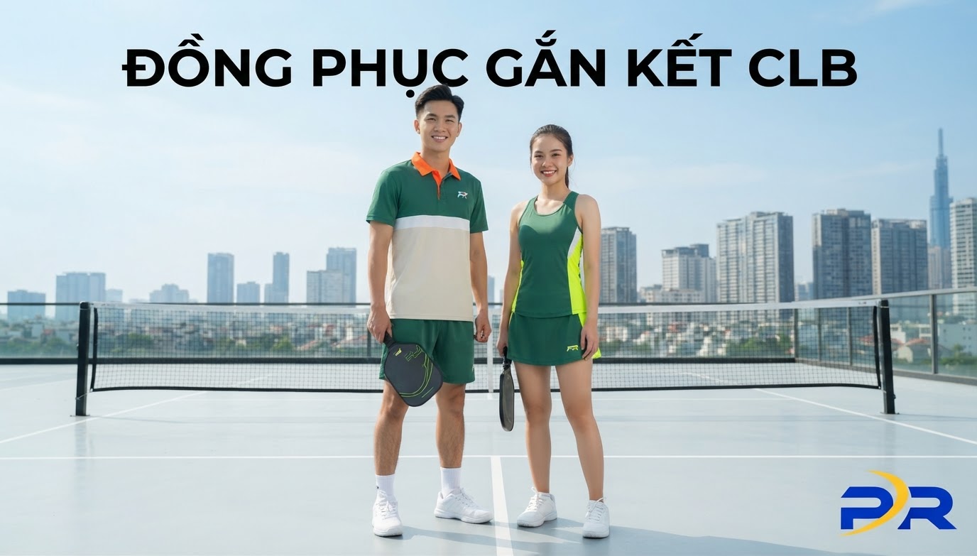 Giải Pháp Đồng Phục Pickleball: Đòn Bẩy Thương Hiệu Giúp CLB Thu Hút Và Tuyển Chọn Thành Viên Vượt Trội