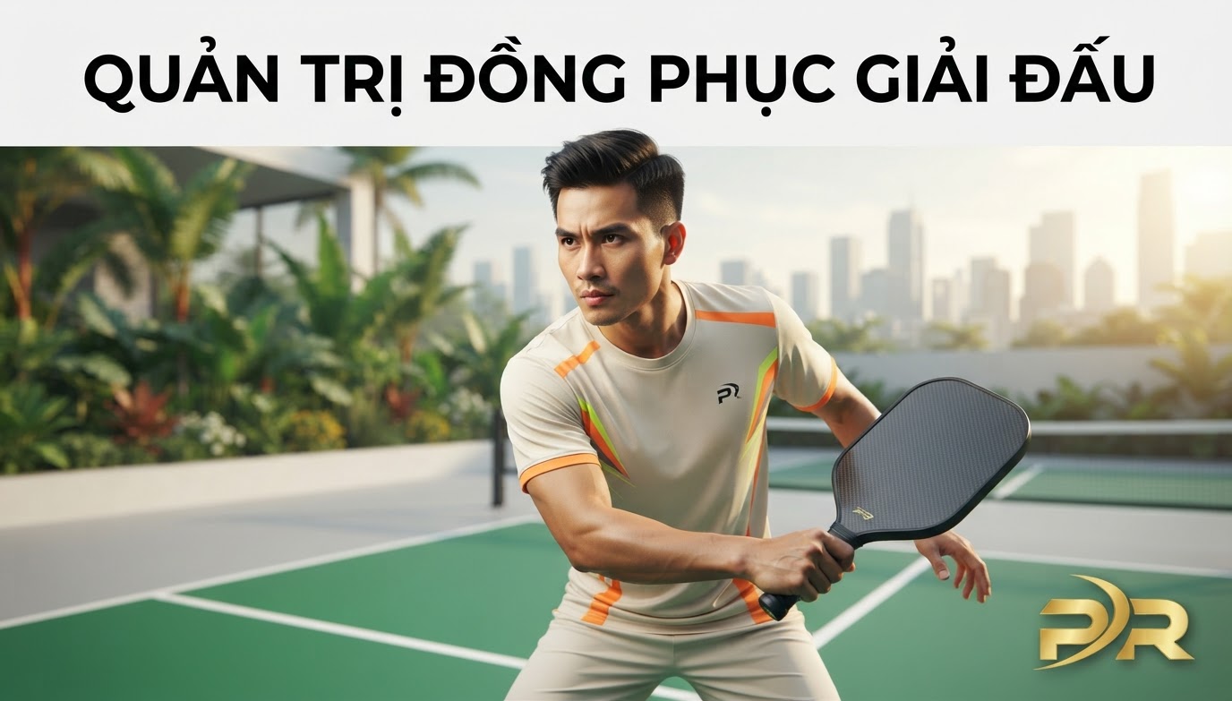 Giải Pháp Quản Trị Sự Cố Đồng Phục: Xử Lý Rách Áo Thi Đấu Giữa Giải Pickleball Chuyên Nghiệp