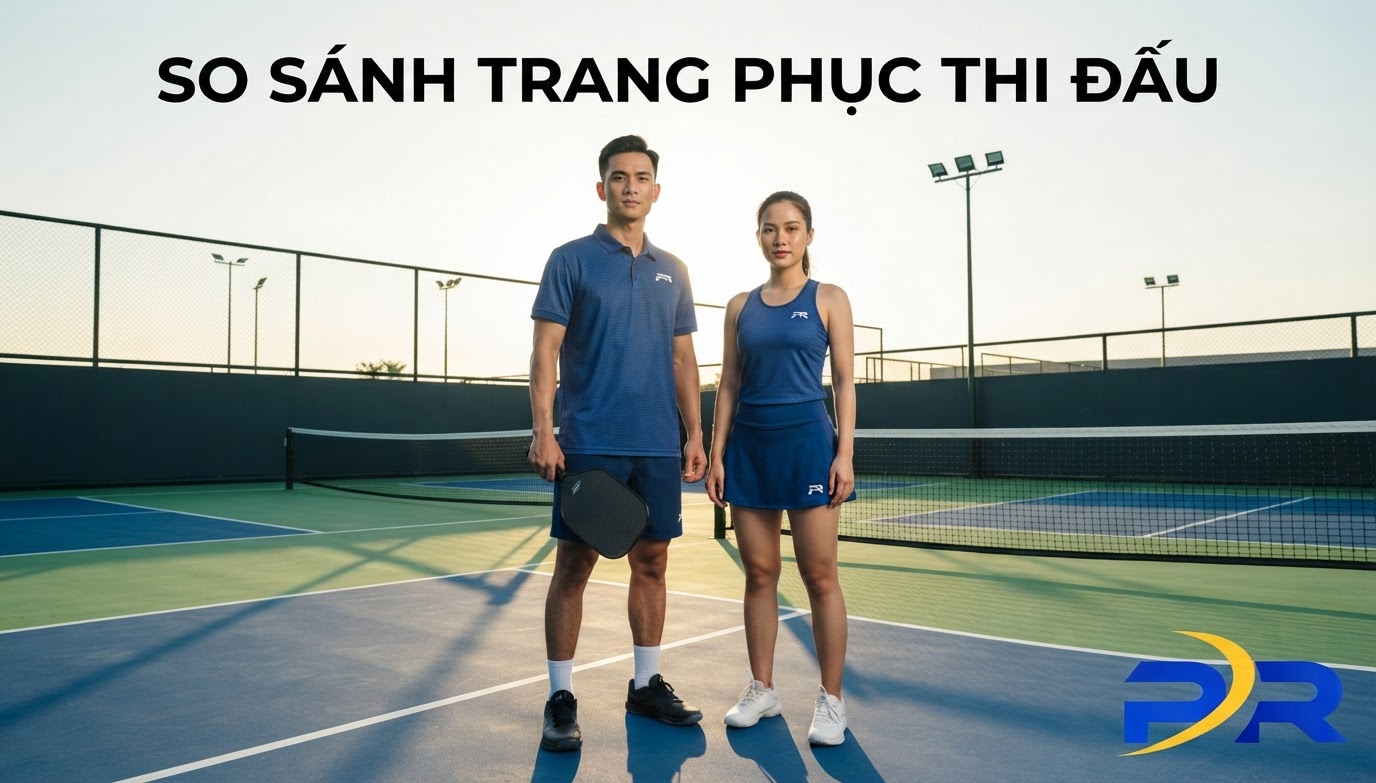Phân Tích Cơ Học Và Vật Liệu: Đồng Phục Pickleball Và Đồng Phục Cầu Lông Khác Nhau Ở Đâu?