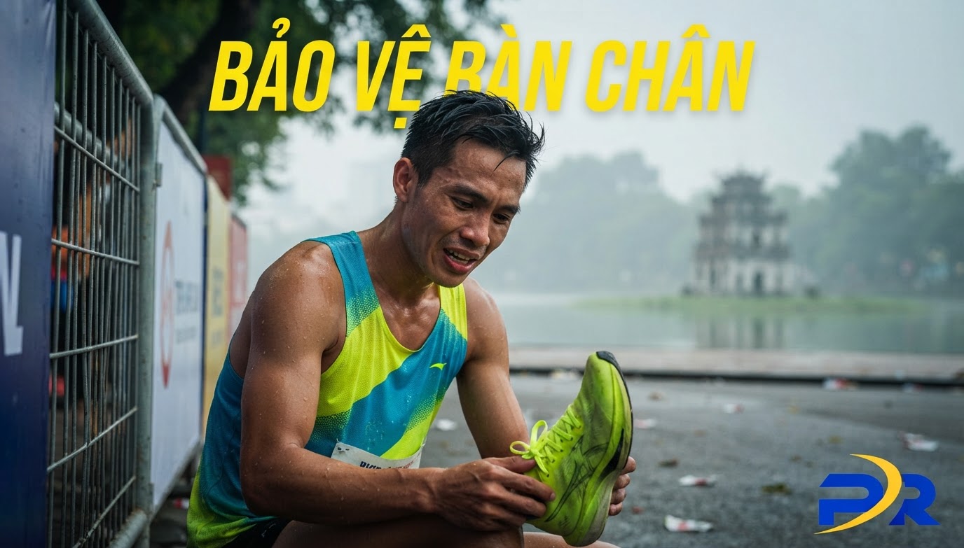 PHỒNG RỘP VÀ MÓNG CHÂN ĐEN: HAI VẤN ĐỀ NHỎ PHÁ HỎNG CẢ NGÀY RACE MARATHON