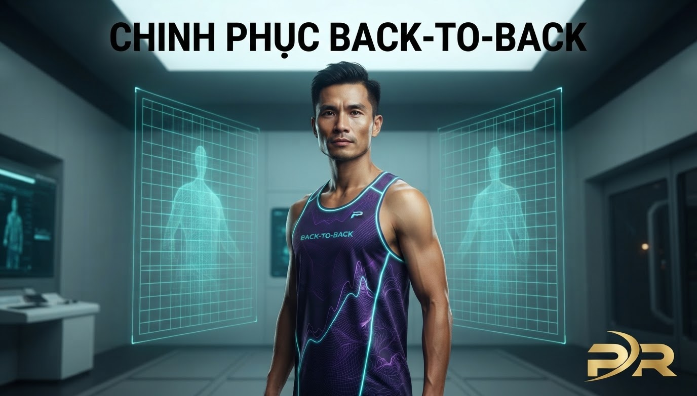 Kỷ Niệm Danh Hiệu 'Back-to-Back Marathon': Giải Pháp Áo Đấu Cá Nhân Hóa Cho Kỷ Lục Chinh Phục 2 Giải Chạy Trong 2 Tuần Liên Tiếp