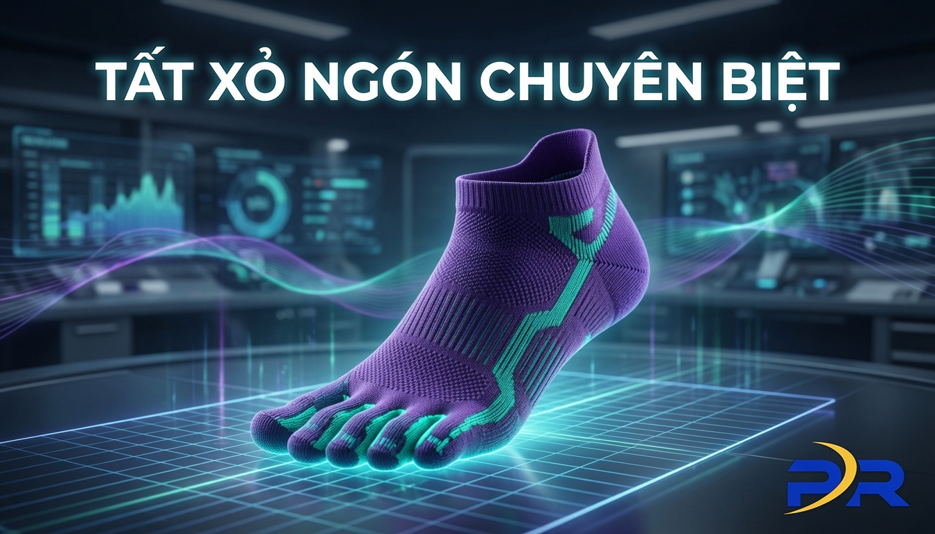 Tất xỏ ngón chạy bộ: Giải pháp triệt để cho người hay phồng rộp kẽ ngón chân