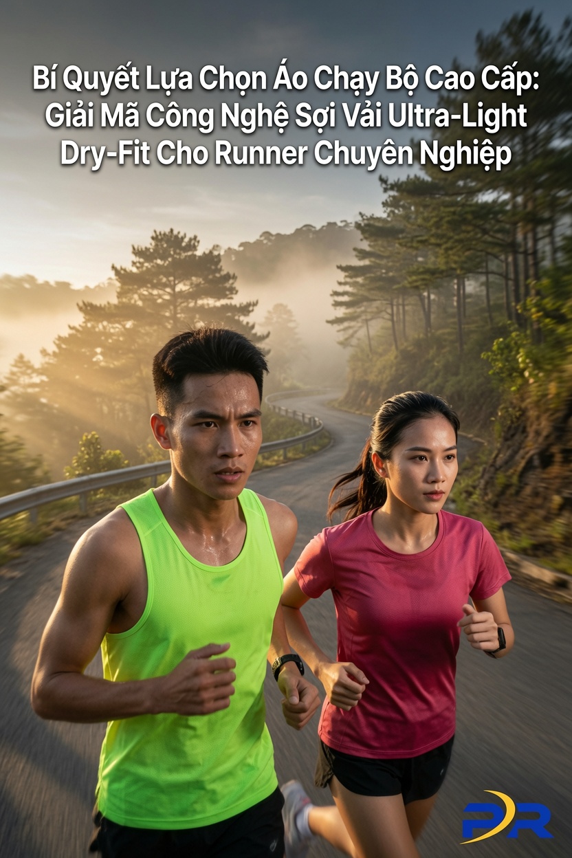 Bí Quyết Lựa Chọn Áo Chạy Bộ Cao Cấp: Giải Mã Công Nghệ Sợi Vải Ultra-Light Dry-Fit Cho Runner Chuyên Nghiệp