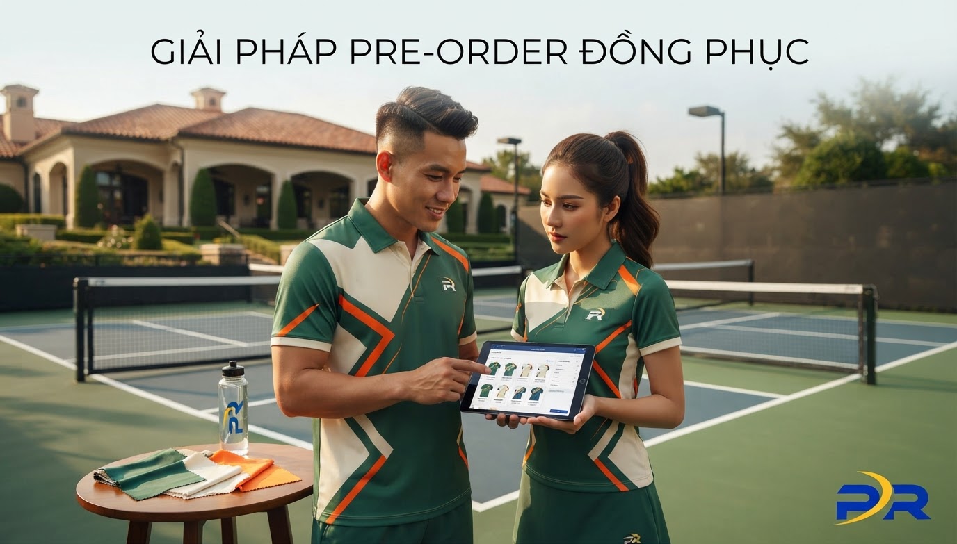 Giải Pháp Đặt Hàng Pre-Order Đồng Phục Pickleball: Tối Ưu Hóa Dòng Vốn, Xóa Bỏ Áp Lực Tồn Kho Cho Ban Chủ Nhiệm CLB