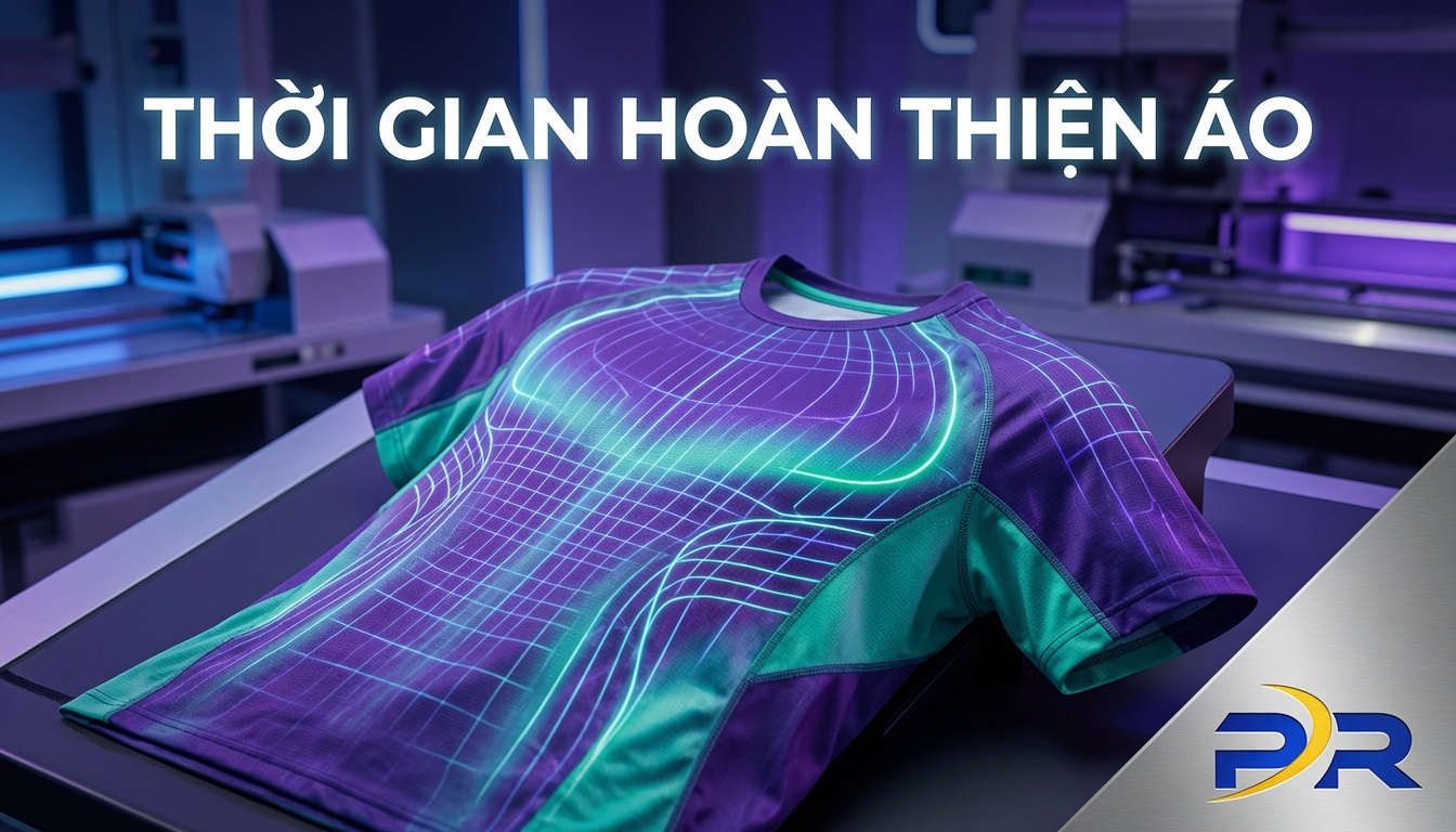 Thời Gian Hoàn Thiện Áo Chạy Bộ Cá Nhân Hóa PR SPORT: Quy Trình Công Nghệ May Đo Tốc Độ Cao Cho Runner