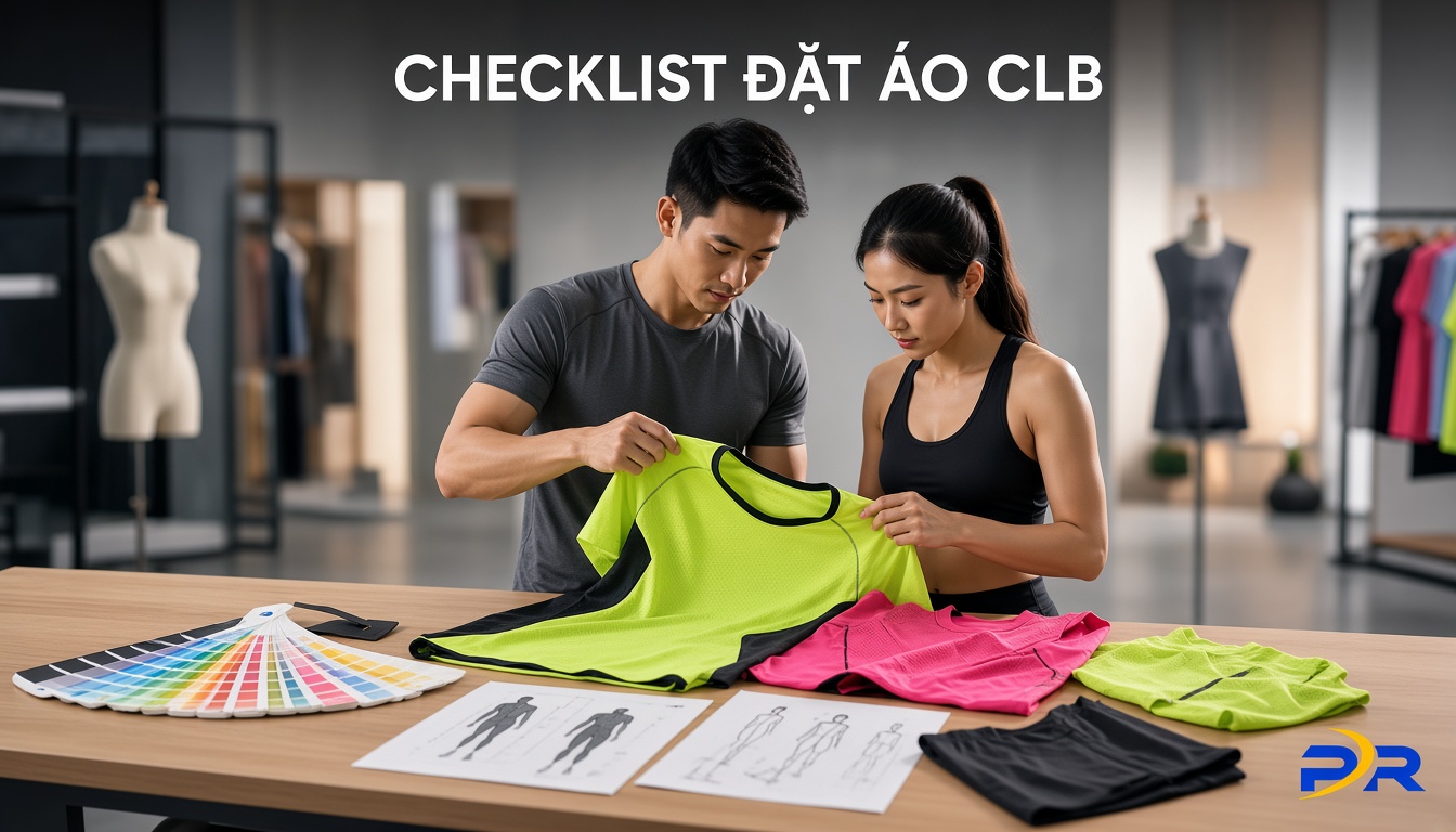 CHECKLIST TOÀN DIỆN CHO CLB CHẠY BỘ: QUY TRÌNH THIẾT KẾ VÀ ĐẶT SẢN XUẤT ÁO ĐỒNG PHỤC HIỆU NĂNG CAO