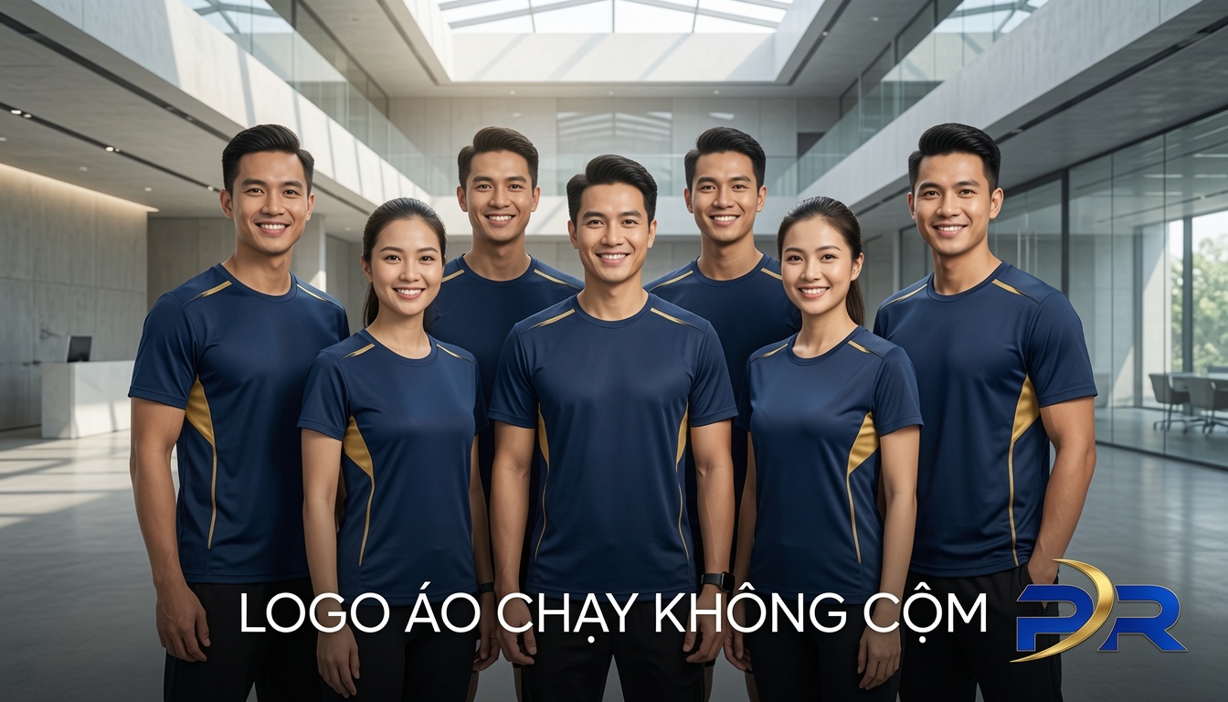 Bố Trí Logo Trên Áo Chạy Bộ Doanh Nghiệp: Giải Pháp Thiết Kế Và Công Nghệ In Ấn Không Gây Cộm Ngứa Khi Vận Động