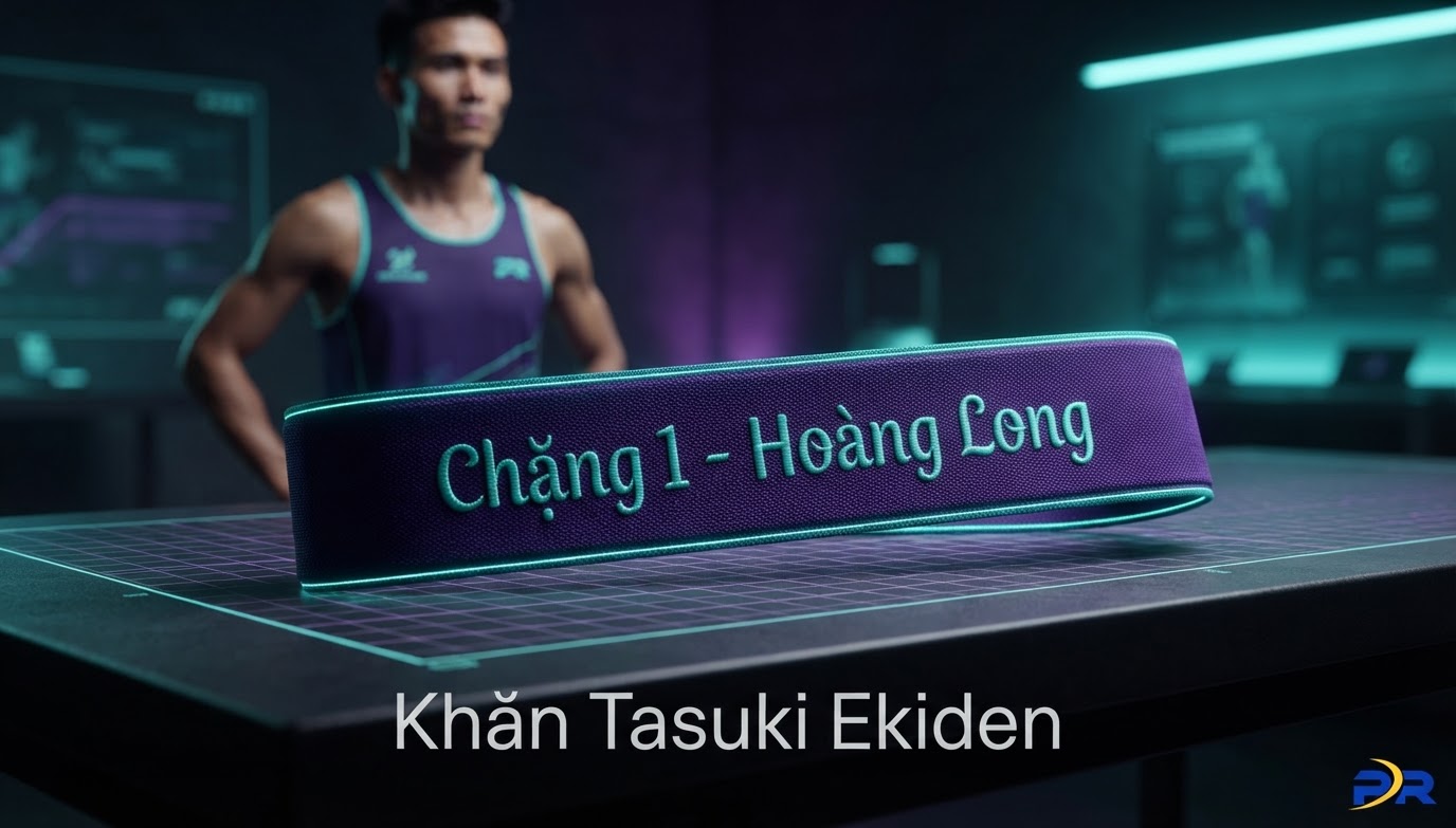 Cá Nhân Hóa Đồng Phục Đội Tiếp Sức Ekiden: Kỹ Thuật Dệt Thêu Dải Khăn Tasuki Khắc Tên Từng Chân Chạy