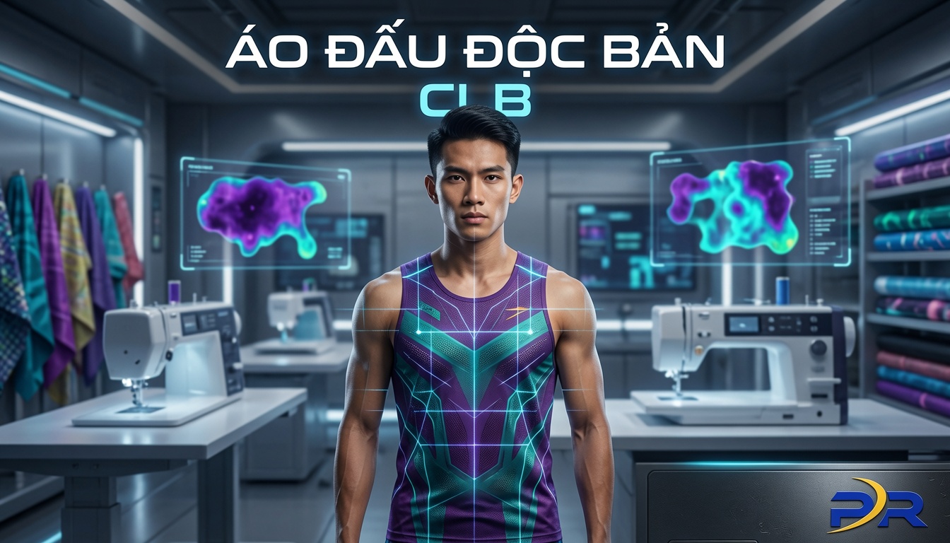 Giải Pháp Cá Nhân Hóa Áo Đấu Đội Tuyển CLB: Thiết Kế Độc Bản, Tối Ưu Ergonomic Cho Giải Đấu Đỉnh Cao