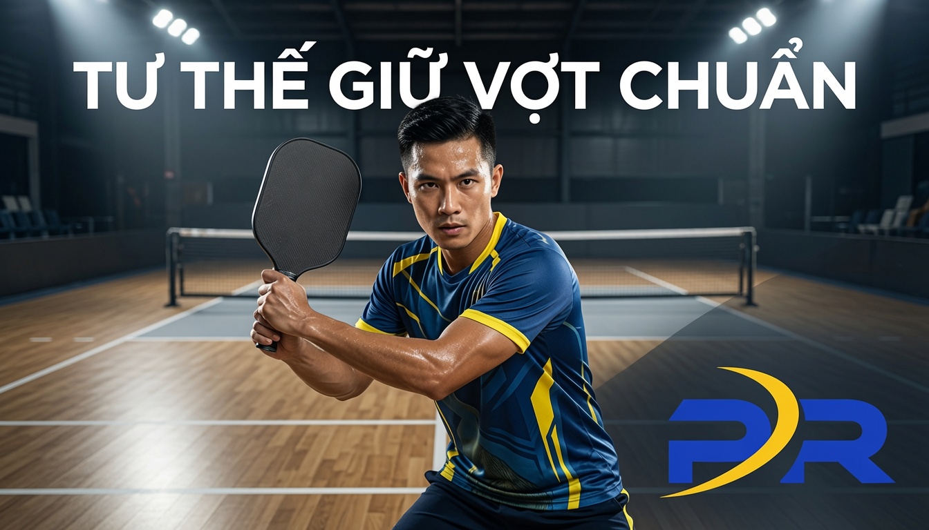 Kỹ Thuật Đánh Lưới Pickleball: Tư Thế Giữ Vợt Chuẩn Xác Để Làm Chủ Vùng Non-Volley Zone