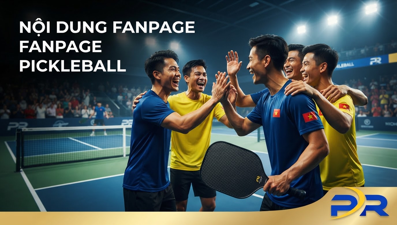 Xây Dựng Fanpage CLB Pickleball Chuyên Nghiệp: 5 Tuyến Nội Dung Vàng Thu Hút Thành Viên Và Đột Phá Thương Hiệu