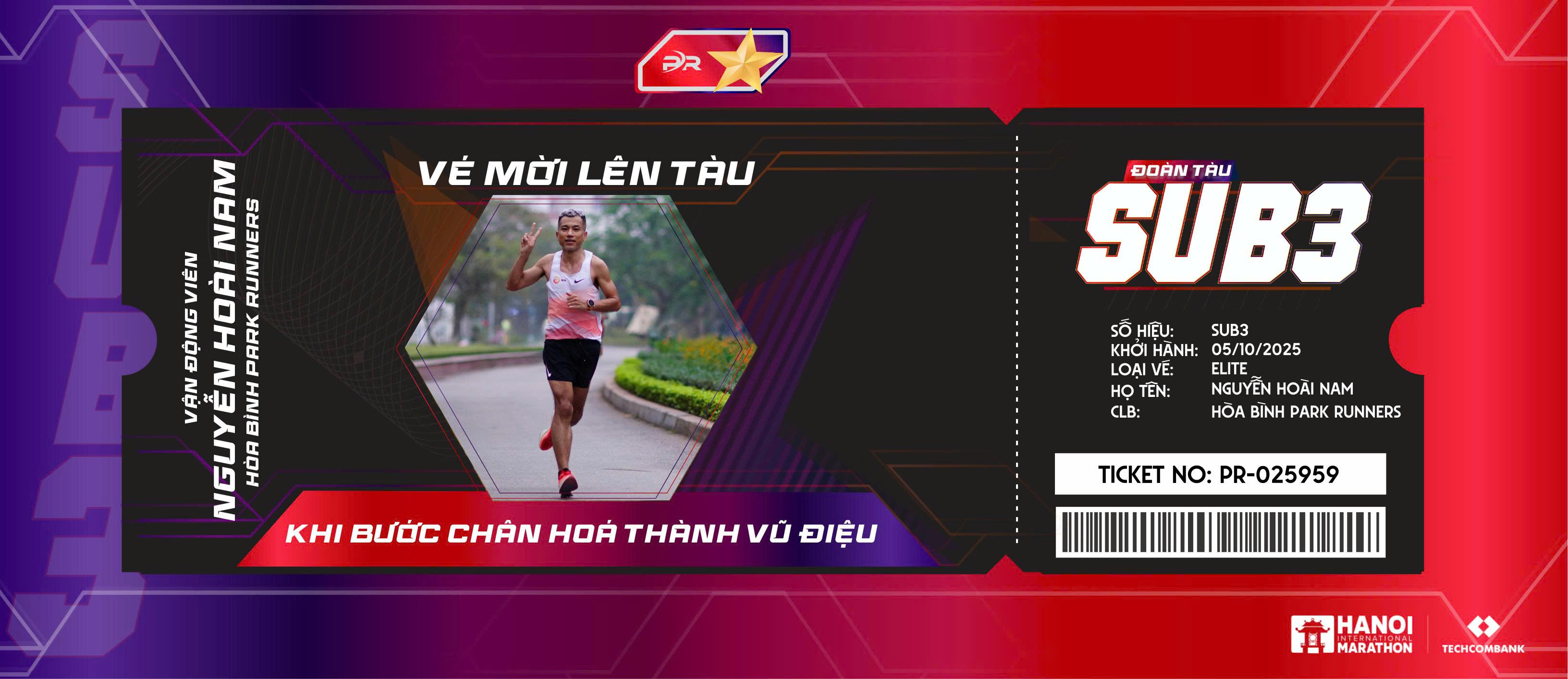 Pacer Đoàn Tàu Sub 3 – Nguyễn Hoài Nam: Từ Seoul đến Chicago, mang lửa về Hà Nội 