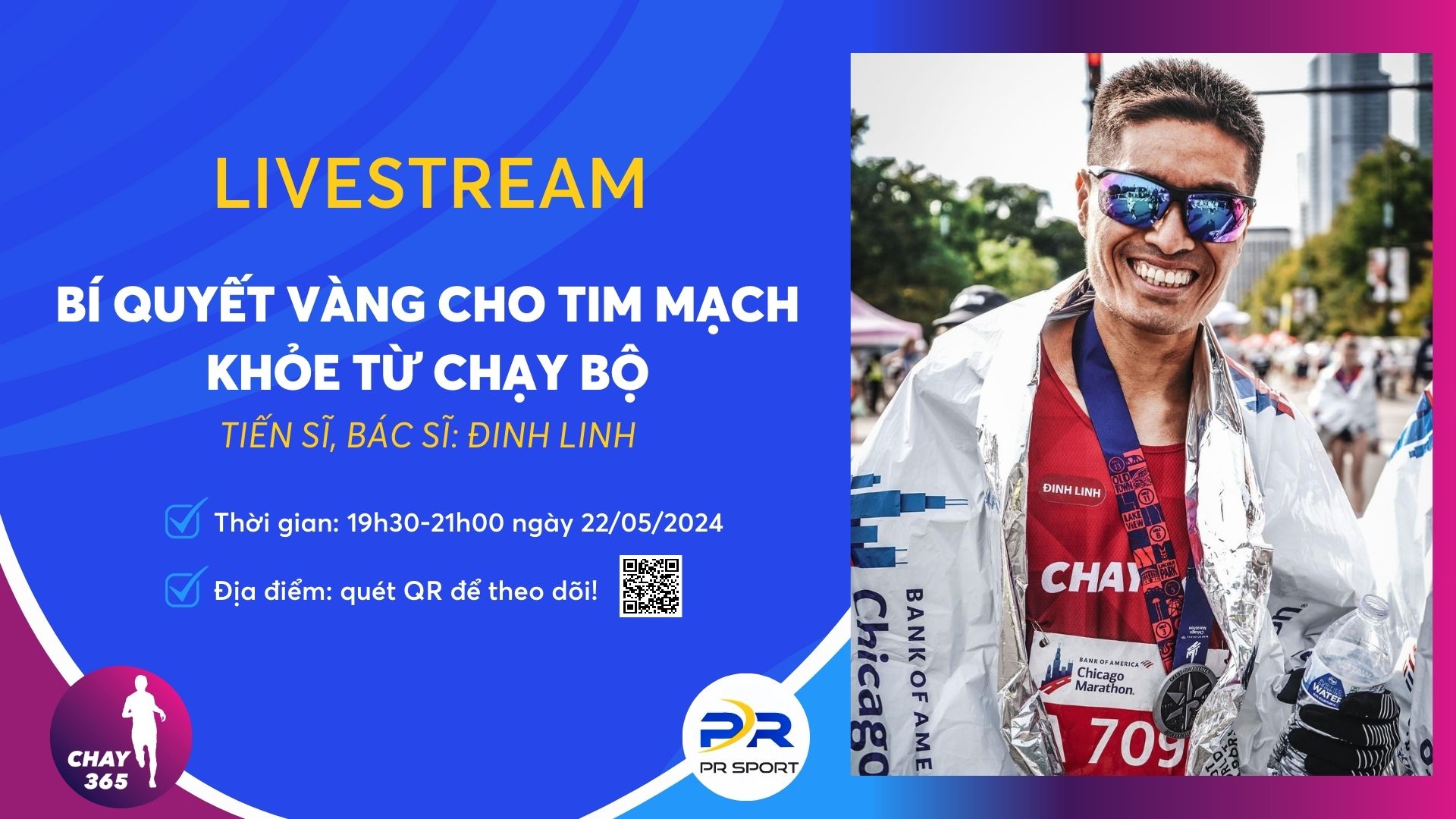 BÍ QUYẾT VÀNG CHO TIM MẠCH KHỎE TỪ CHẠY BỘ-CHIA SẺ BỞI TIẾN SĨ, BÁC SĨ ĐINH LINH