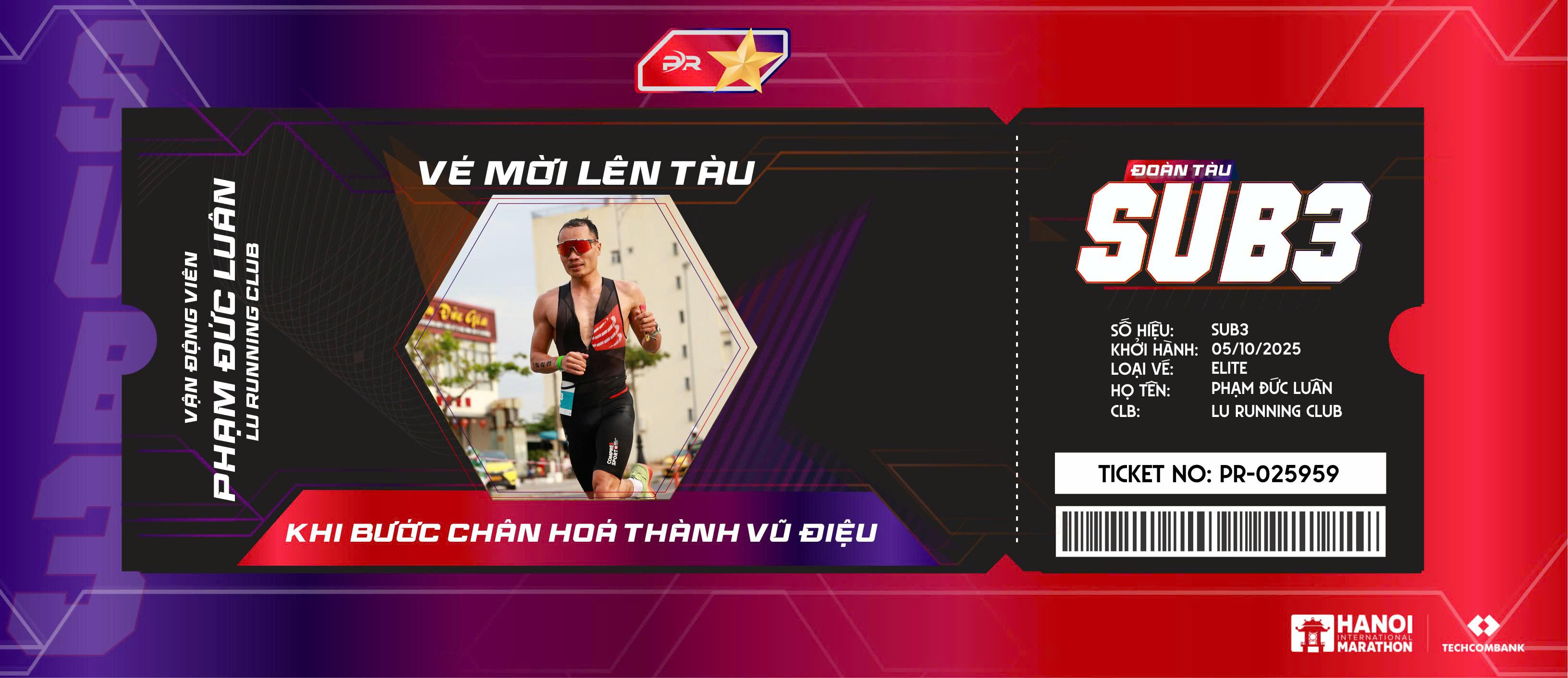  Pacer Đoàn Tàu Sub 3 – Phạm Đức Luân (Lu): Người đàn ông đa tài, truyền cảm hứng