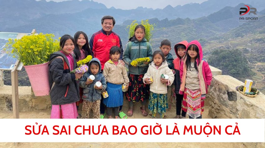 SỬA SAI CHƯA BAO GIỜ LÀ MUỘN