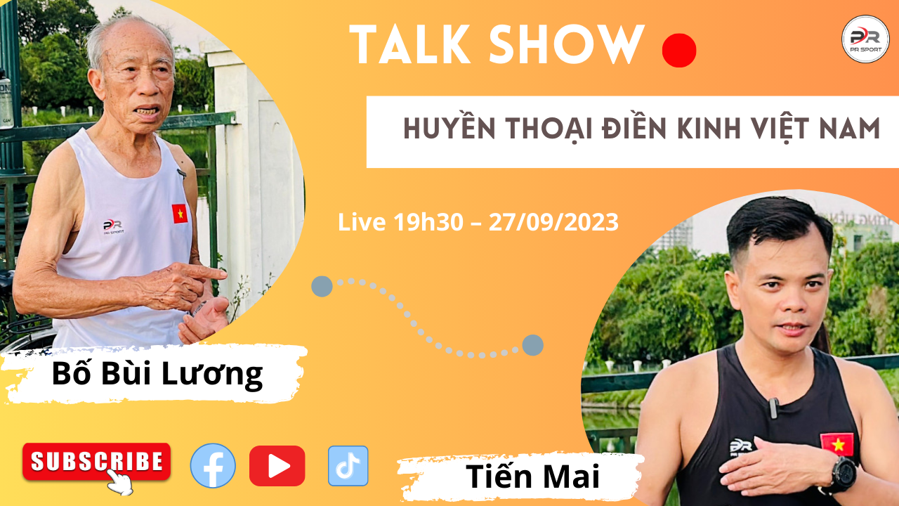 THÔNG BÁO SỰ KIỆN LIVESTREAM ĐẶC BIỆT CỦA PR SPORT - CUỘC TRÒ CHUYỆN VỚI 