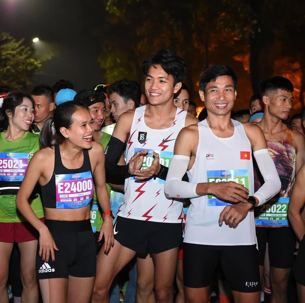 Áo singlet tại Vietnam International Half Marathon 2024
