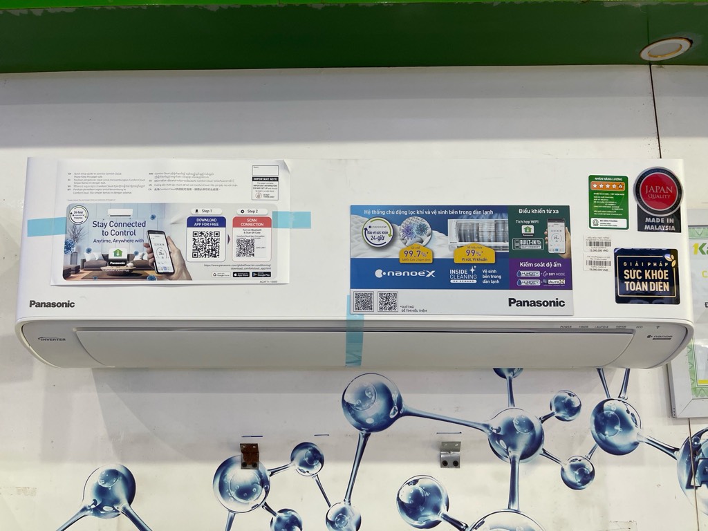 Điều hòa Panasonic 1 chiều Inverter 1HP-8.700BTU CS-U9ZKH-8