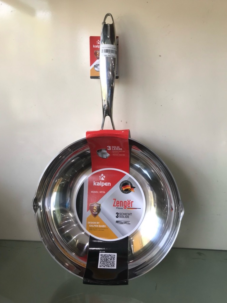 Chảo Inox Kalpen Zenger KP28