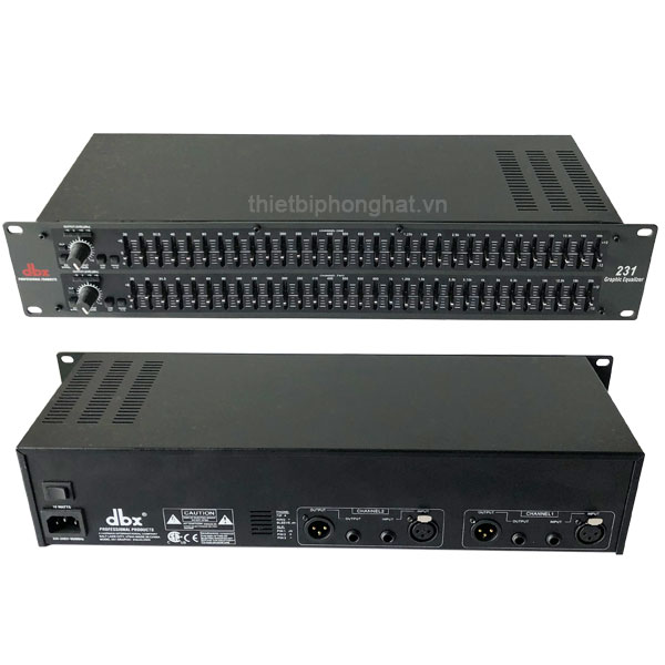 Lọc Tiếng Equalizer DBX231