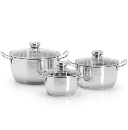 Nồi Inox 3 Đáy Nắp Kính Fivestar FSB-3028