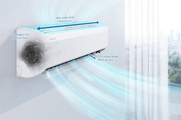 Điều hòa Samsung WindFree Inverter 9.000 BTU AR10CYHAA
