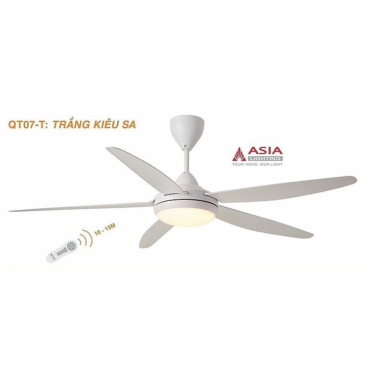 Quạt Trần Đèn Cao Cấp Asia Lighting QT07-T-01