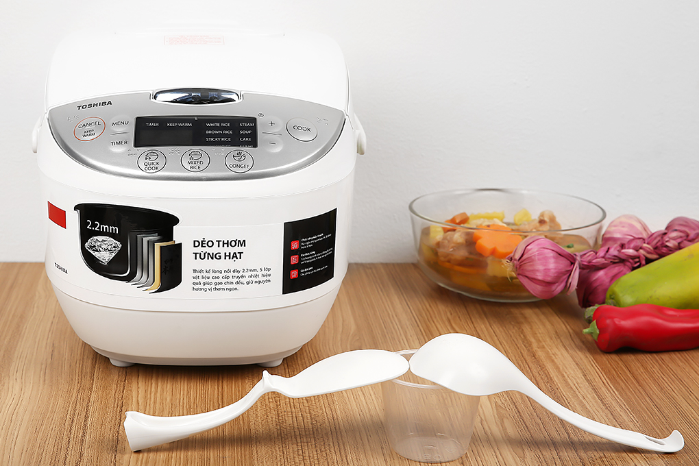 Nồi cơm điện tử Toshiba 1.8 lít RC-18DH2P