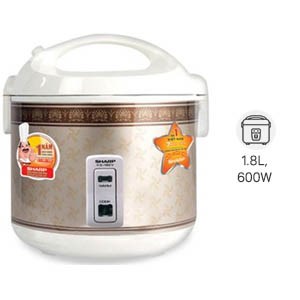 Nồi cơm nắp gài Sharp 1.8 Lít KS-18ET