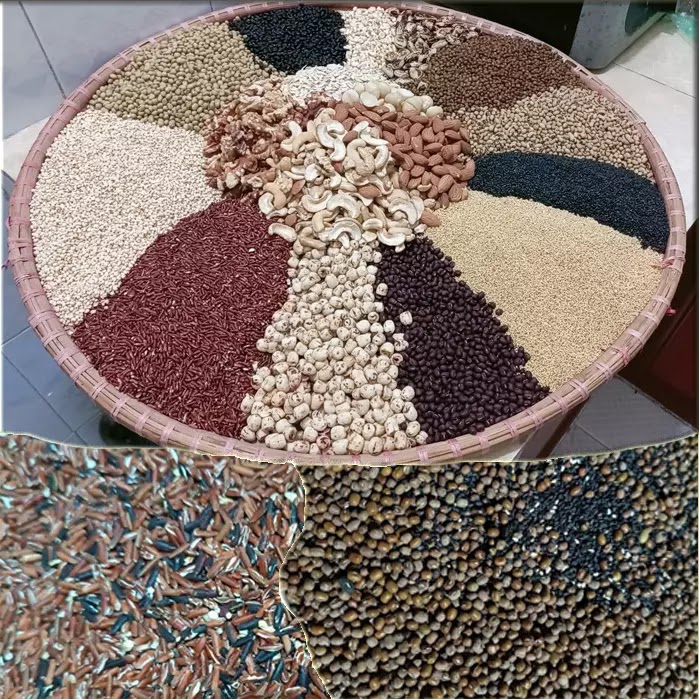 Gạo, ngũ cốc, sản phẩm chế biến từ gạo, đồ khô, gia vị, phụ kiện bếp