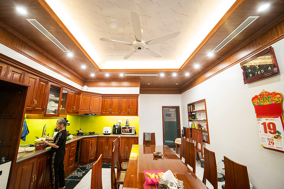 Công trình thi công nội thất phòng bếp