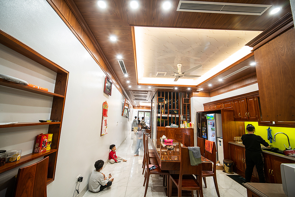 Công trình thi công nội thất phòng bếp