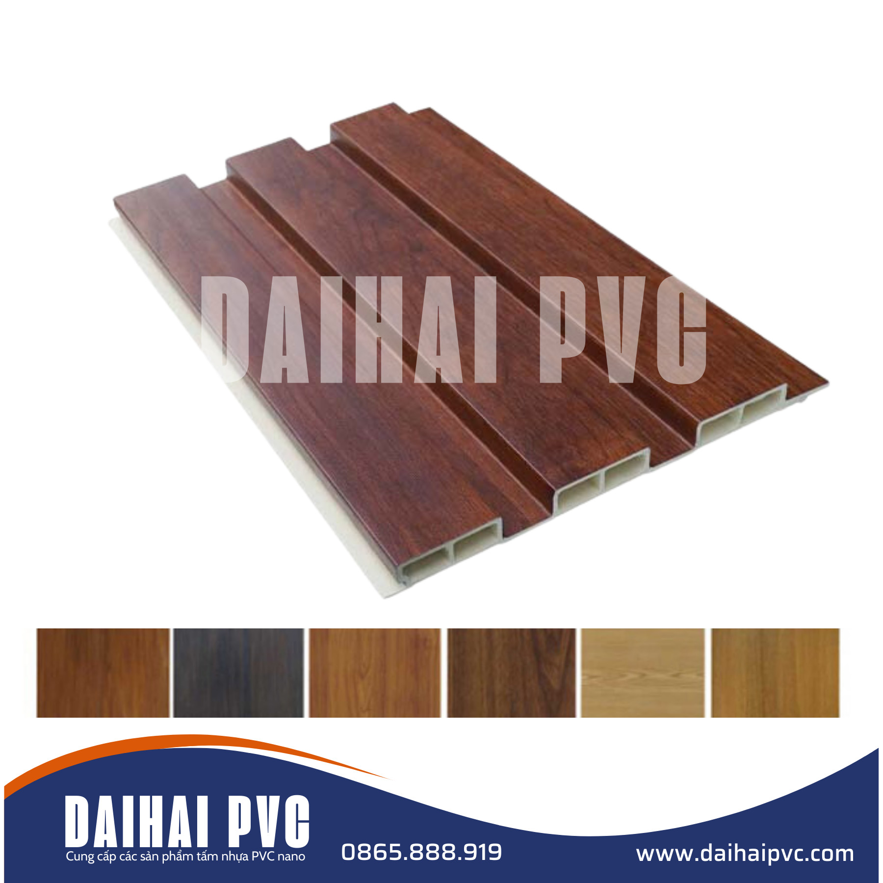 Thi công trần nhựa nano giật 2 cấp TN04