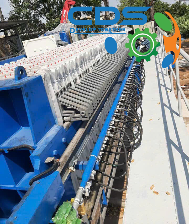 Giải Pháp Hiệu Quả Cho Xử Lý Bùn Với Máy Ép Bùn CDS Cơ Khí Chính Xác