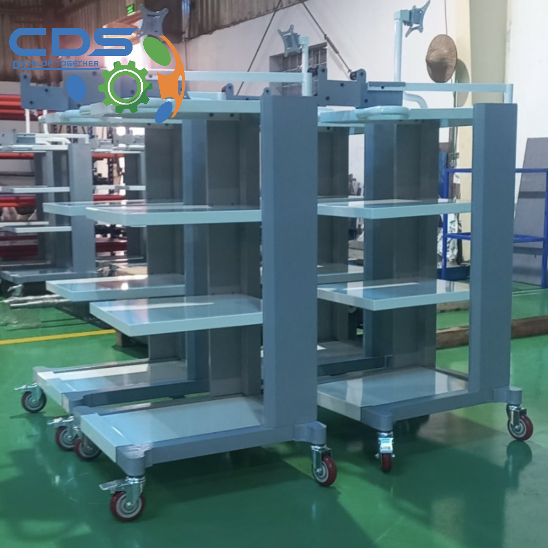 CDS VIỆT NAM – KHÔNG CHỈ GIA CÔNG CƠ KHÍ CHÍNH XÁC MÀ CÒN THIẾT KẾ, CHẾ TẠO BĂNG TẢI, BĂNG KỆ VÀ XE ĐẨY CHUYÊN DỤNG