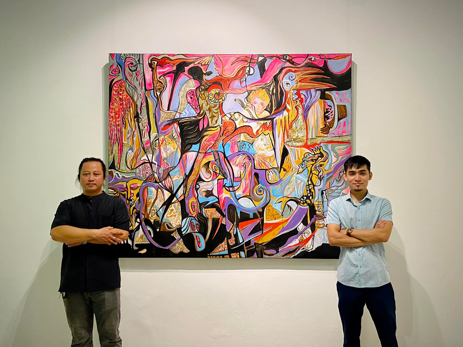 Ngó nghiêng tại “Bồng Bềnh” Art Exhibition