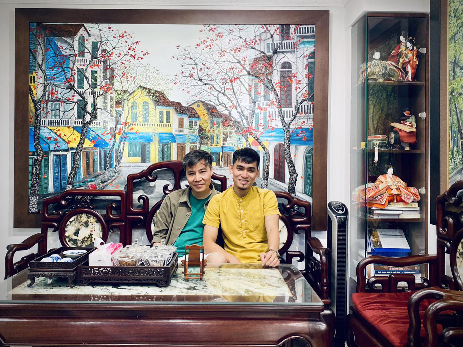 Trò chuyện cùng họa sĩ Nguyễn Hoàng Anh - Người thổi hồn cốt Việt vào búp bê dân tộc