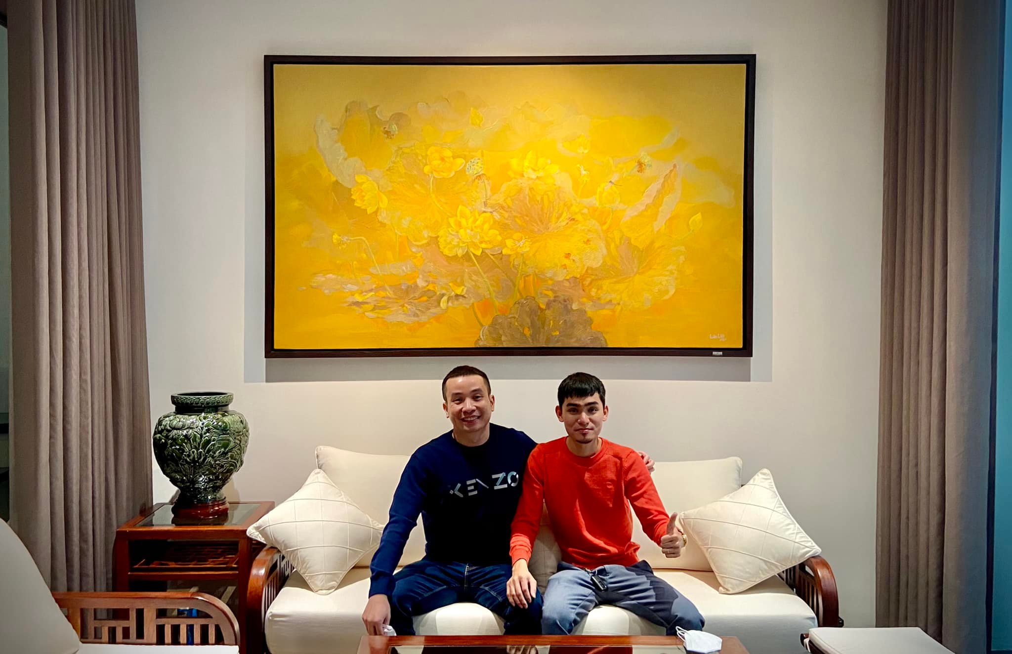 Vẽ sen như cách trò chuyện với tri kỷ của chính mình