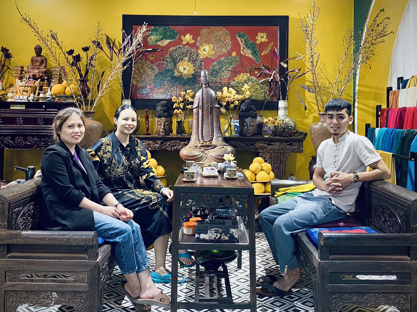 Những dự án chung ấp ủ cùng với NTK Vũ Lan Anh - Người sáng lập thương hiệu áo dài LA Sen Vũ